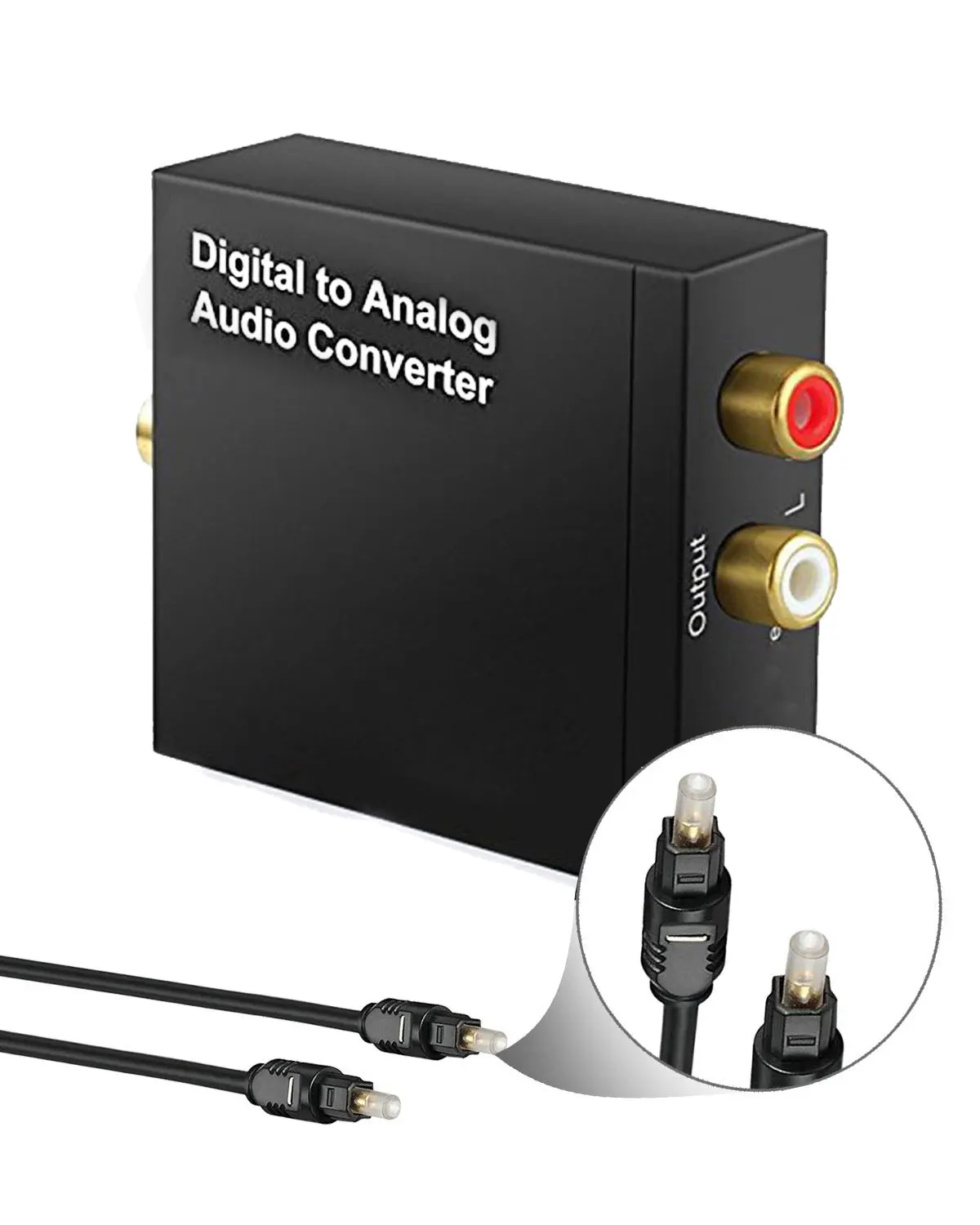 SPDIF Toslink оптический цифровой стерео аудио коаксиальный сигнал в аналоговый конвертер ЦАП Джек 2* усилитель RCA декодер адаптер