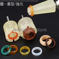 14 25mm universal size agate jade ring polishing tools ring grinding conical sleeve fixing rod processing tool silicone mandrel