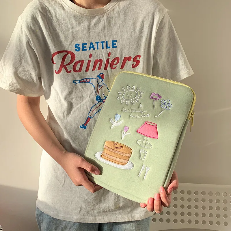 Корейский чехол для ноутбука 13 дюймов с сердечками планшета Mac Ipad Pro 9 7 10 8 11 14 5 15