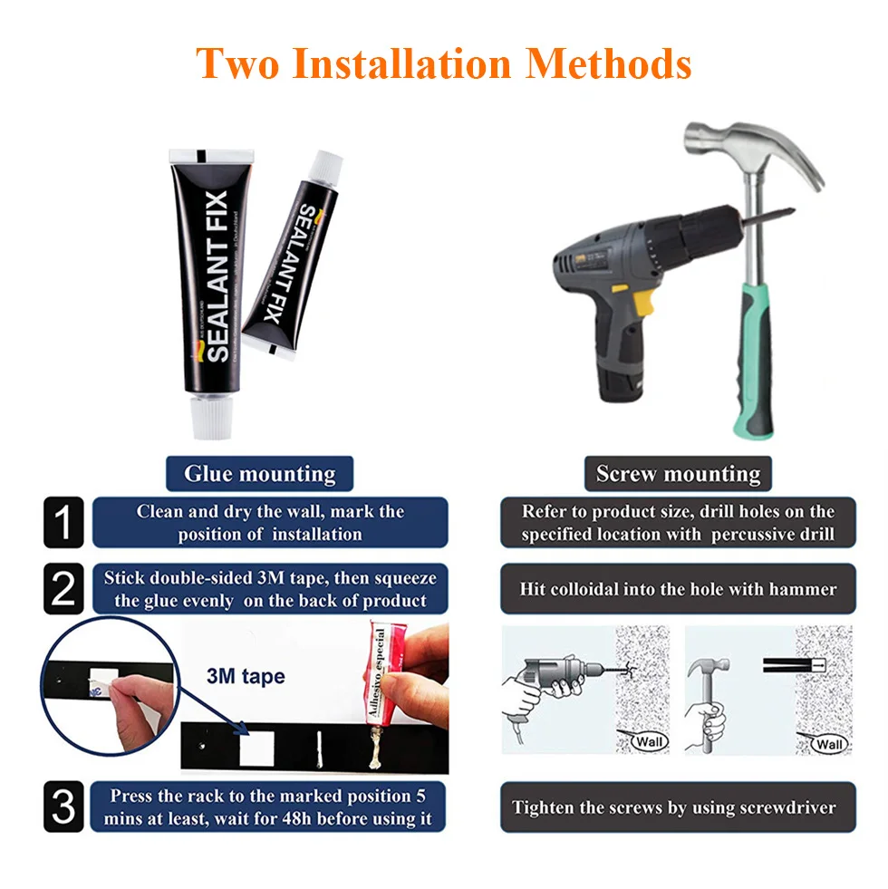 30 50cm black bathroom wall shelf without drilling rustproof aluminum storage rack for kitchen shower bathroom organizer free global shipping