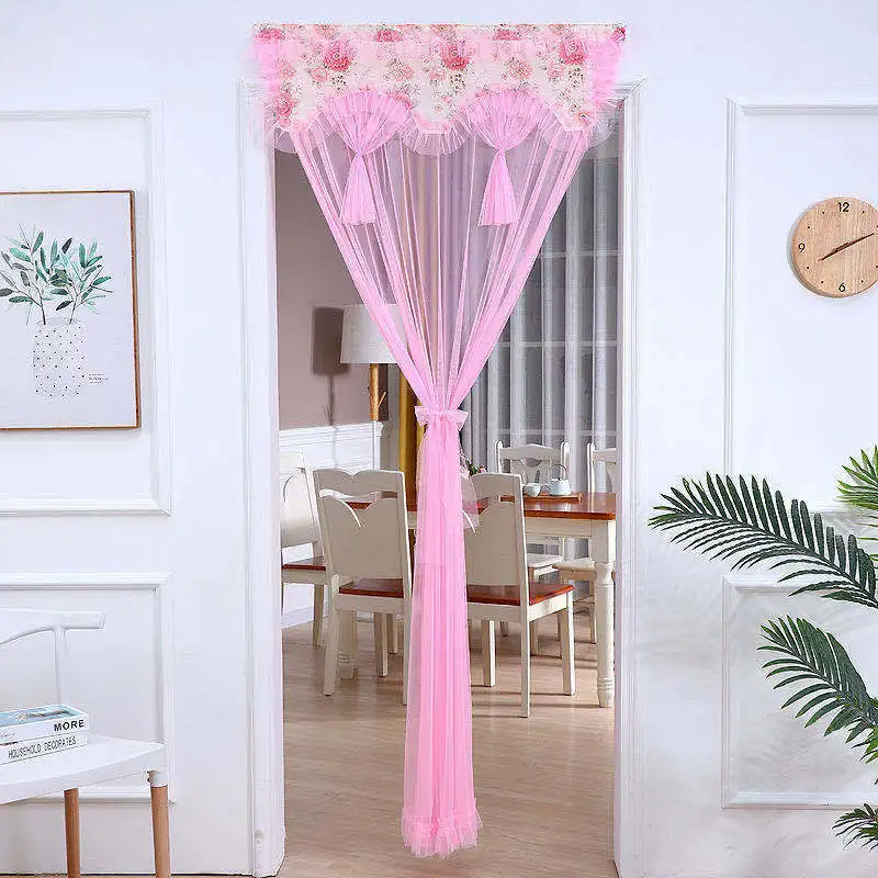 

Summer Mesh Net Anti Mosquito Insect Fly Bug Curtain Automatic Closing Door Screen Kitchen Curtain Lace Drop Shipping F0431