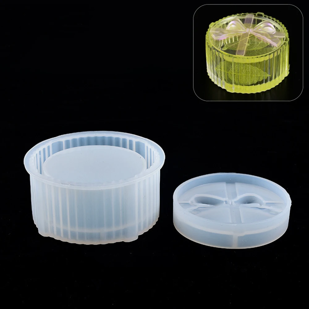 Подарочные коробки силиконовые формы с лентами драгоценные в форме сердца