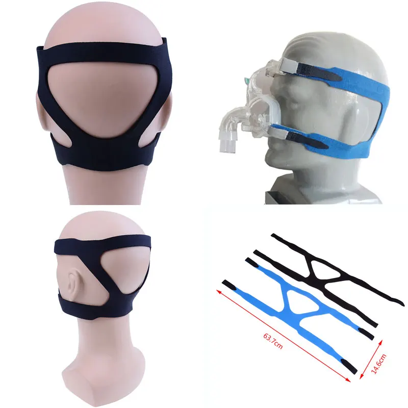 CPAP головная повязка полная маска запасная часть для повторного комфорта гелевая