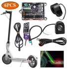 6 шт Электрические самокатов Bluetooth контроллер в сборе основная плата управления дроссельной заслонки регулировка частоты вращения для Xiaomi M365 Pro