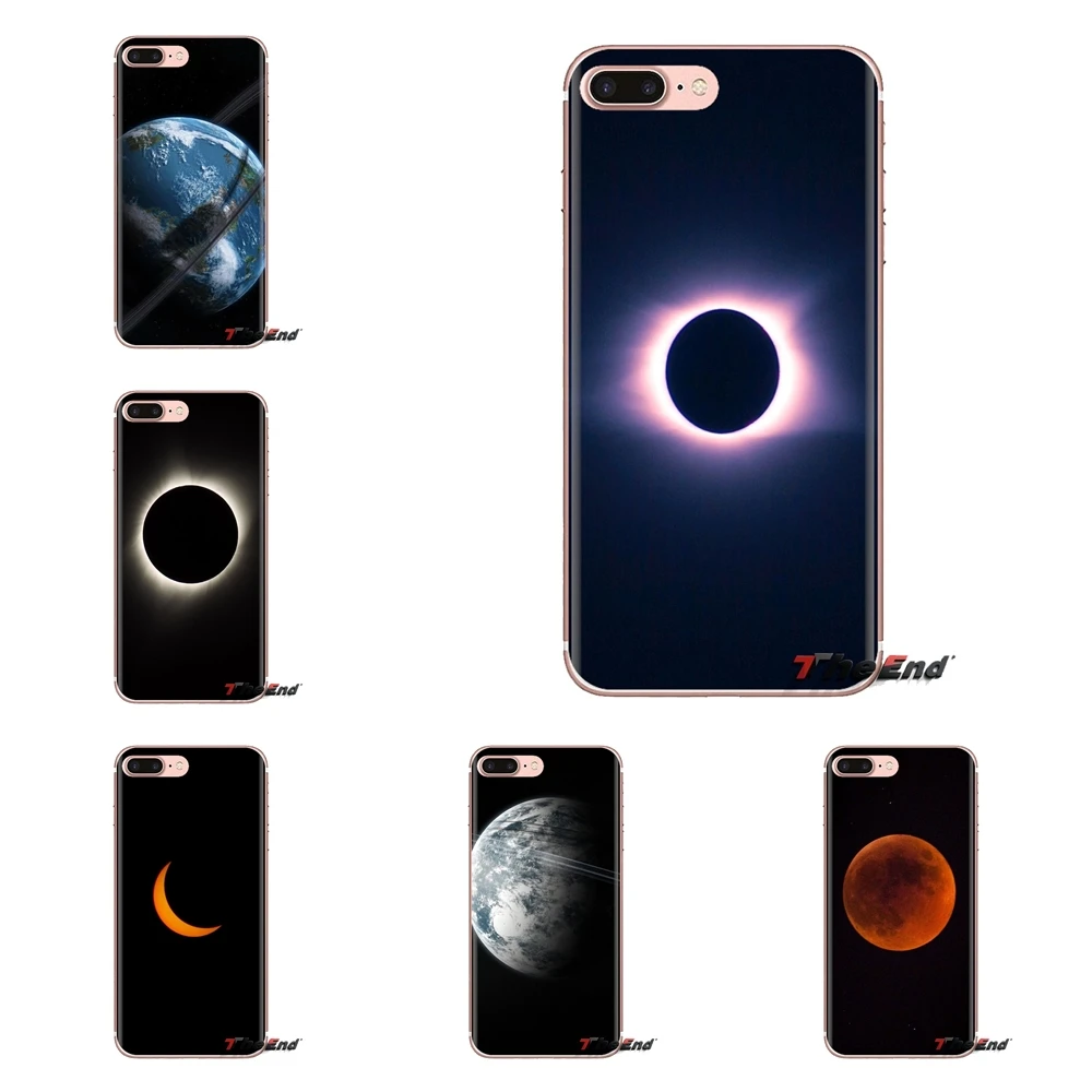 Transparent Soft Shell Covers Space Moon For Huawei P Smart Y6 P8 P9 P10 Plus Nova P20 Lite Pro Mini 2017 SLA-L02 SLA-L22 2i |