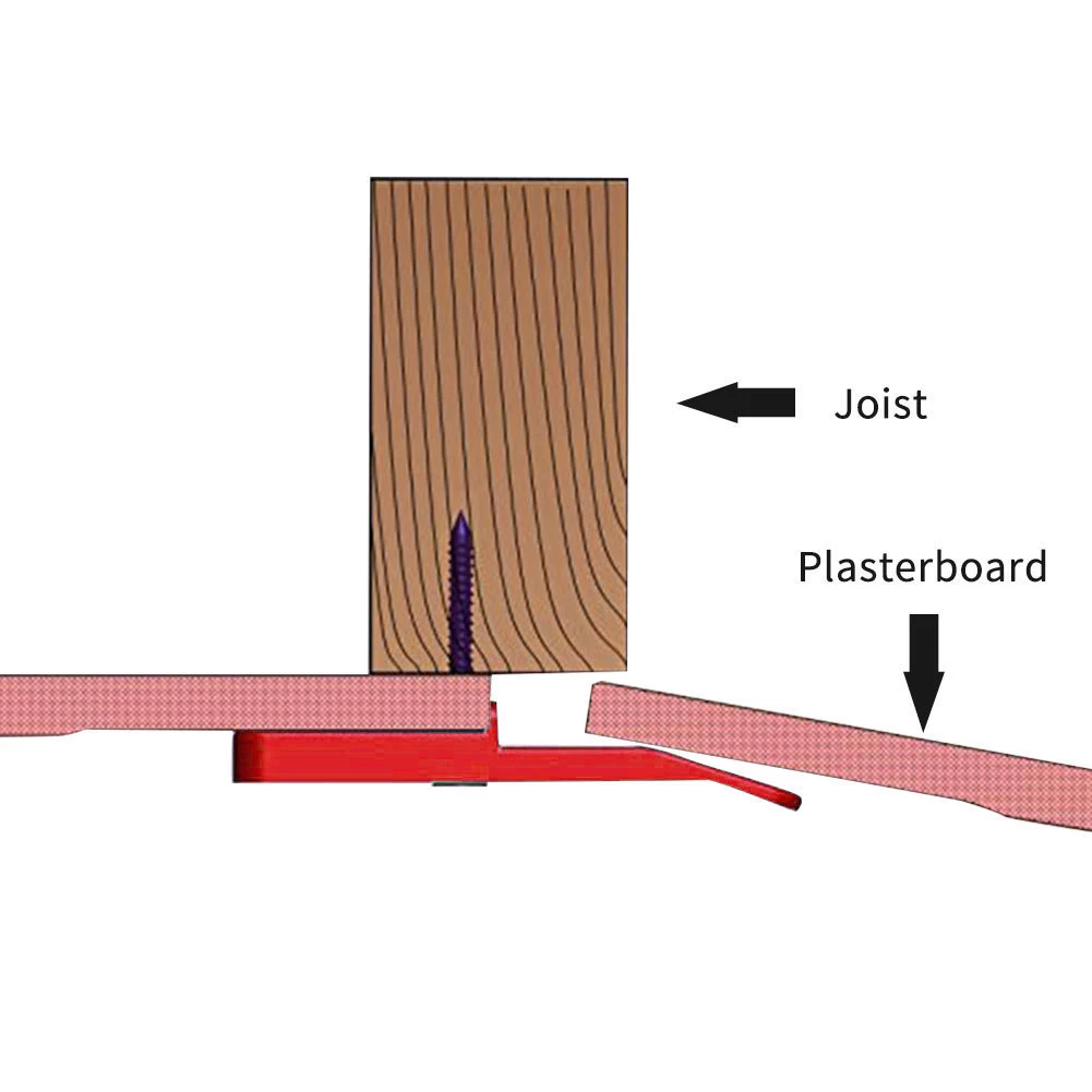 Держатели для гипсокартона 2 шт. комнатный потолочный Наклонный штуцер украшения