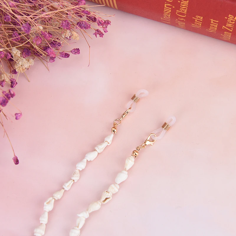 

Convenient Shell Sunglasses Holder Neck Strap Rope Reading Glasses Chain Ornaments Necklace Eyeglass Glasses String Lanyard