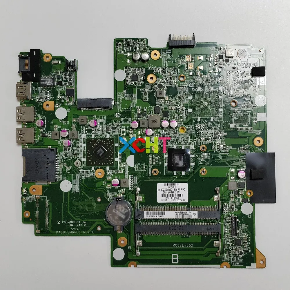 699811-501 699811-001 аккумулятор большой емкости DA0U52MB6E0 UMA A68M E1-1200 Процессор для струйного