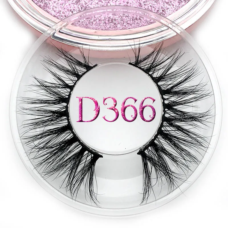 D366 Mikiwi D387 натуральные накладные ресницы 3d норковые ресницы Объемные мягкие ресницы длинные накладные ресницы Накладные норковые ресницы cilios maquiagem - Цвет: D366
