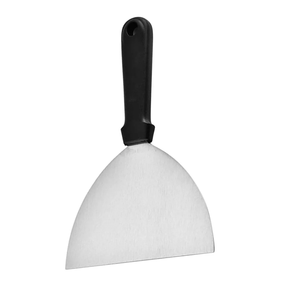 

Stainless Steel Semicircle Cooking Shovel Handle Pancakes Spatula Pizza Server Kitchen Accessories