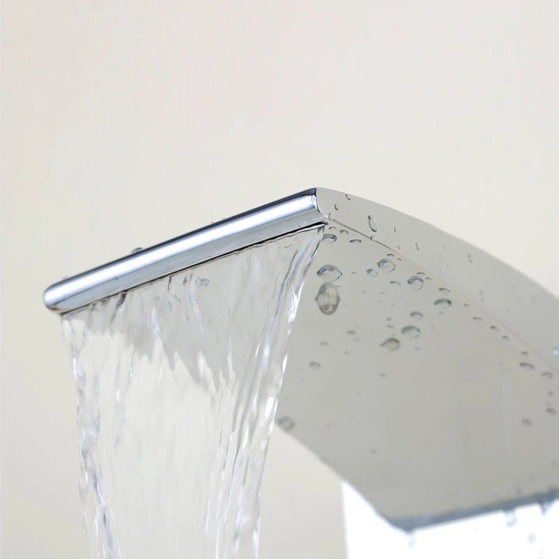 Настенный Водопад AZOS носик для ванны наполнитель раковины и хромированный кран |