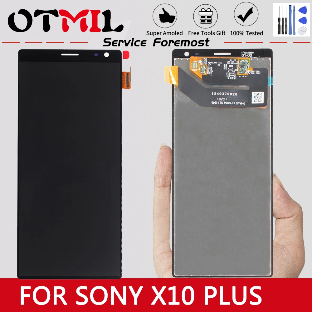ЖК-дисплей 6 5 дюйма для Sony Xperia 10 Plus сенсорный экран с дигитайзером компоненты I321