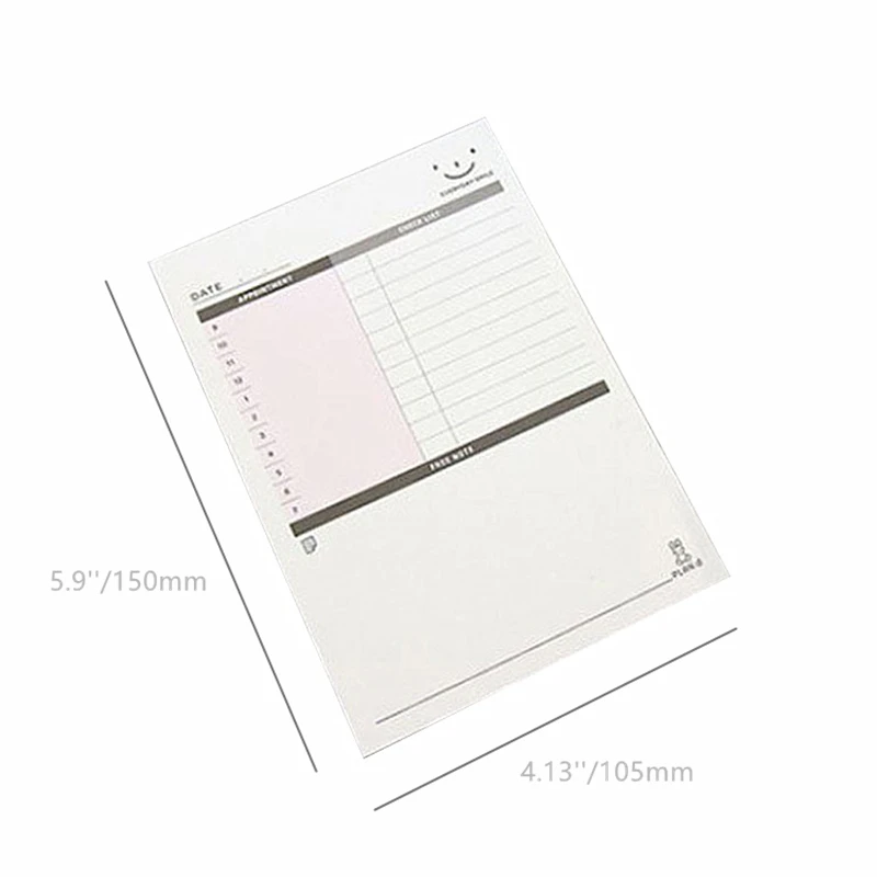Harphia Month Weekly checklist Mini Memo Notes назначение контрольный список для дома офиса школы