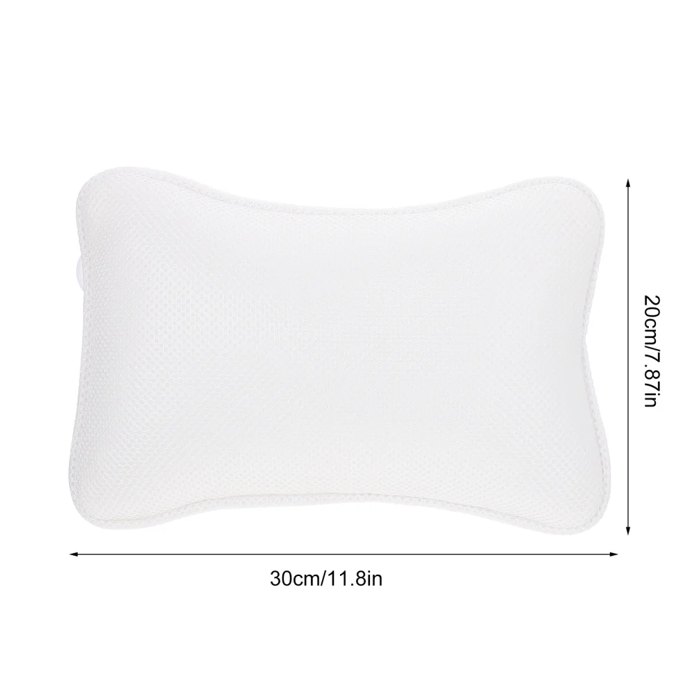 

1Pc Practical 3D Mesh Pillow Comfortable Bathtub Pillow Bath Tub Pillow