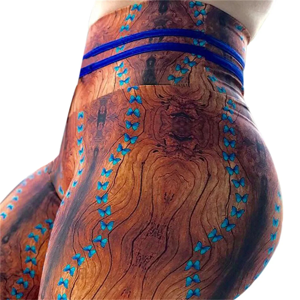 Женские Леггинсы пуш-ап со змеиным принтом эластичные облегающие леггинсы для