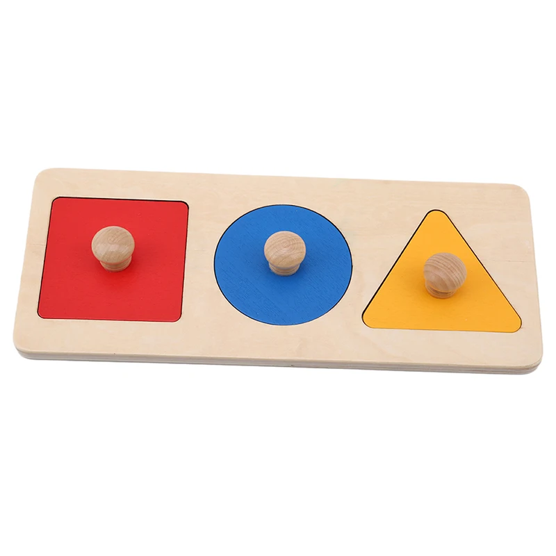 

Wooden Geometric Shapes Sorting Math Montessori Puzzle Colorful Preschool Learning Educational Game Baby Toddler Toys