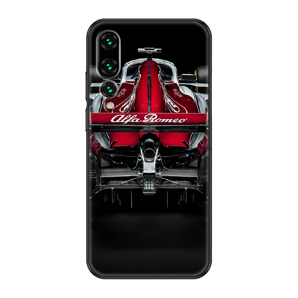 

Formula 1 F1 Phone case For Huawei P 8 10 20 30 Smart Plus 2019 Z Lite Pro 2017 2019 black 3D cover luxury cell cover tpu Etui
