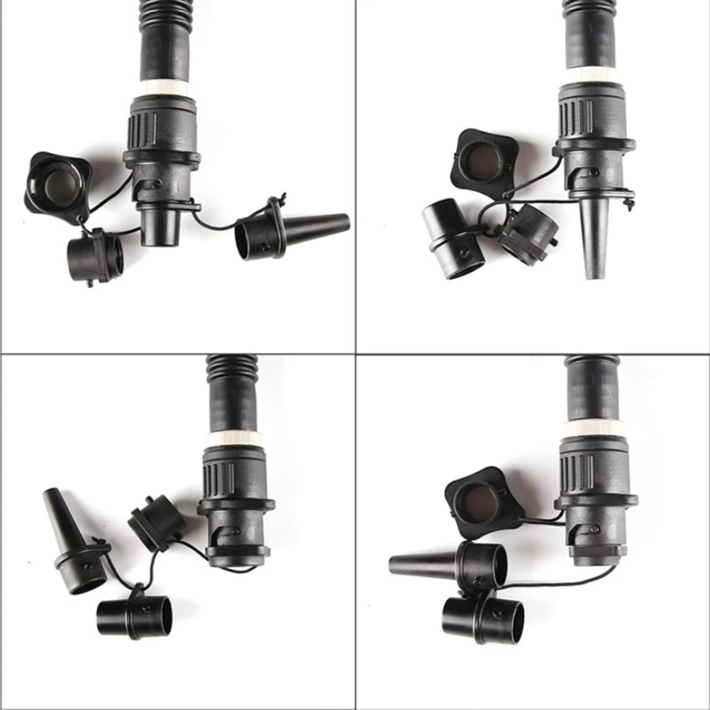 

4pcs Multifunctional Kayaking Inflatable Boat Valve Connector Portable Surfboard Connector Inflatable Adapter Stand-Up Paddle