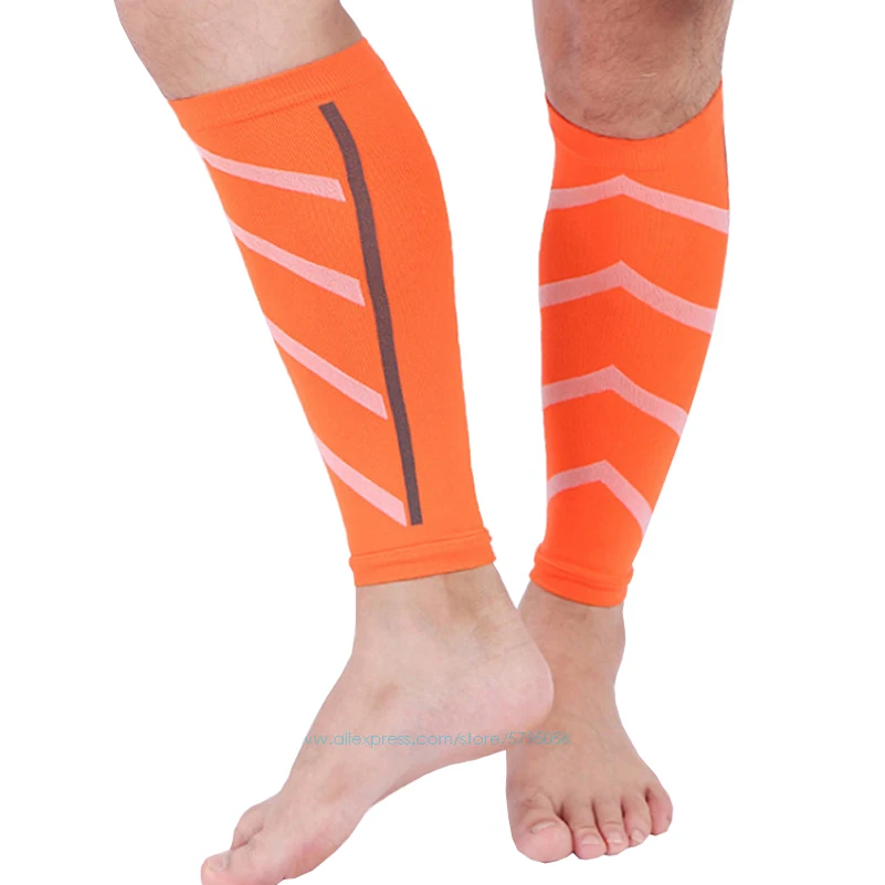 

2 пара/лот, закрывающие колени до середины икры компрессионные бандажи для Для мужчин и Для женщин Для мужчин компрессионные носки для спорт...