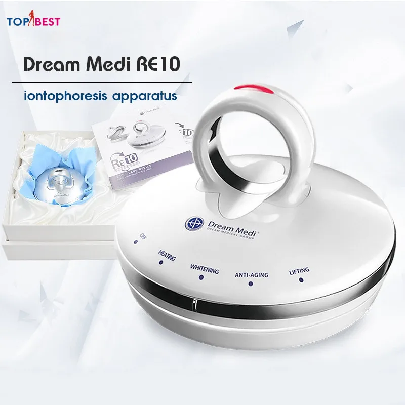 Koop Professionele Ems Rf Ultrasone Ion Import Massager Skin Behandeling Lifting Verjonging Machine Gezichtsverzorging Microstroom Apparaat