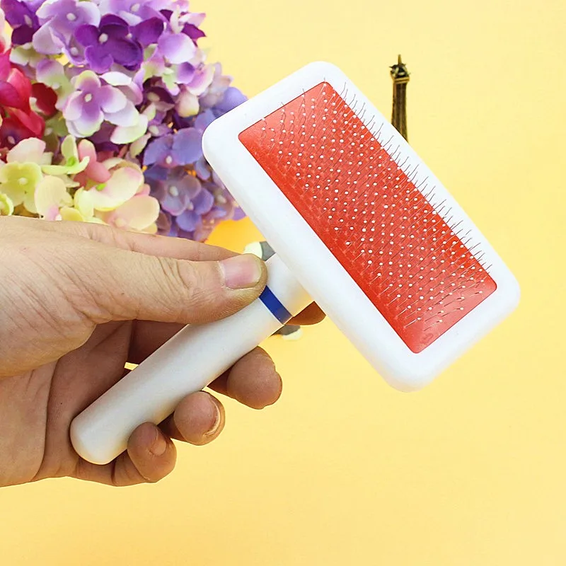 1 шт. Pet выпадения волос гребень многоцелевой иглы питомцы Расческа для питомца