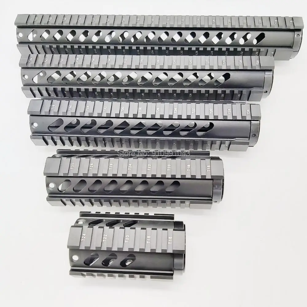 

M4 M16 Free Float Quad Rail ar 15 Handguard Тактический quad rail picatinny handguard Mount для m4 m16 4 7 10 12 15 дюймов
