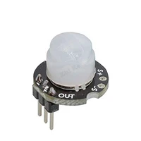 sr602 mini motion sensor detector module pyroelectric infrared pir kit sensory switch bracket for arduino diy with lens
