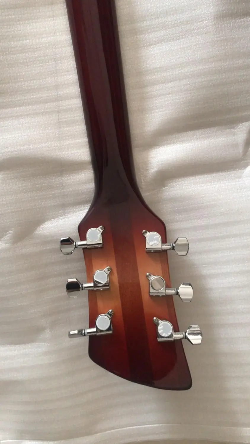 Бесплатная доставка Новое поступление Rickenback 6 строка Электрогитары Одна деталь