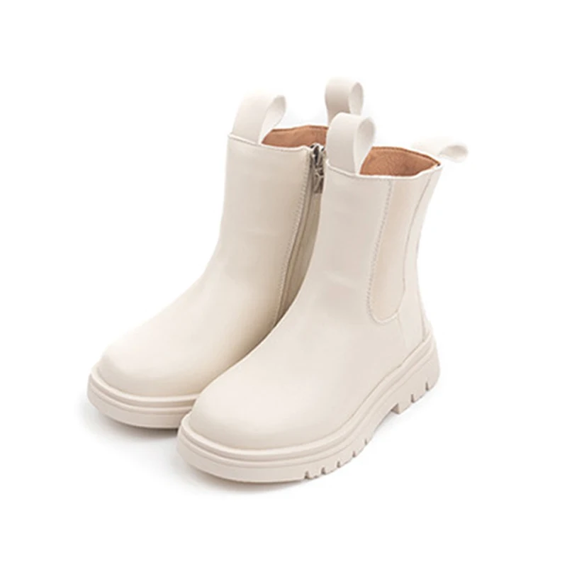 Детские ботинки челси Ботинки Martin для девочек Повседневная осенне зимняя обувь