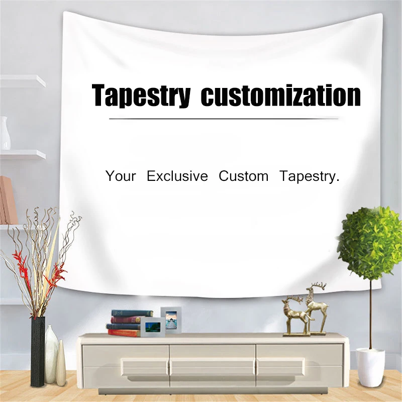 

Customized Tapestry 3D Digital Printing Tapestry Customized Lanyard to Map Home Decoration Tapestry Background Wall Covering