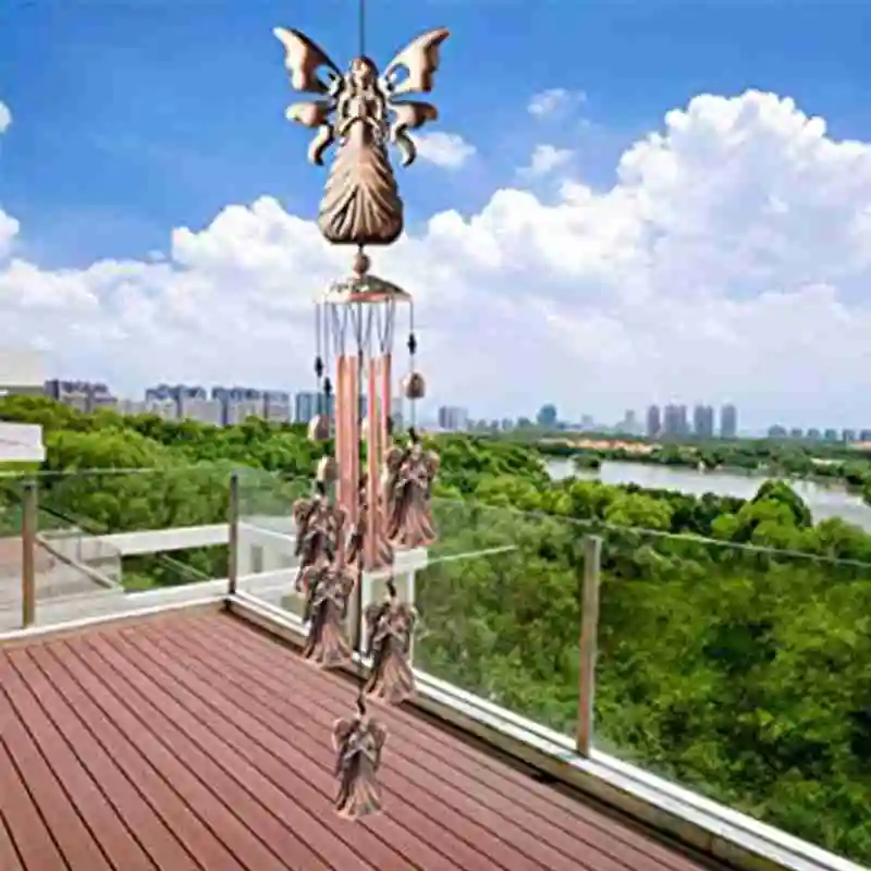 

Antique Resonant Metal Chime Bells Hanging Living Bed Home Decor Gift Outdoor Yard Garden Deco Wind Chimes
