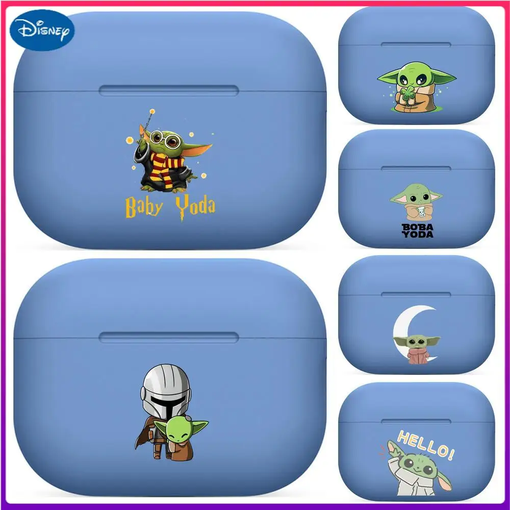

Star Wars Baby Yoda blue For Airpods pro 3 case Protective Bluetooth Wireless Earphone Cover For Air Pods airpod case air pod Ca