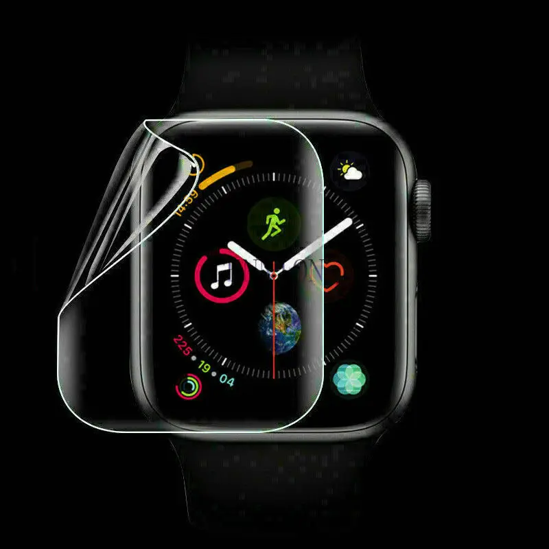 Clear Ultra Thin invisible Hydrogel Film Soft watch Screen Protector for Apple iwatch SE 6 5 4 3 2 1 38mm 42mm 40mm 44mm 100pcs