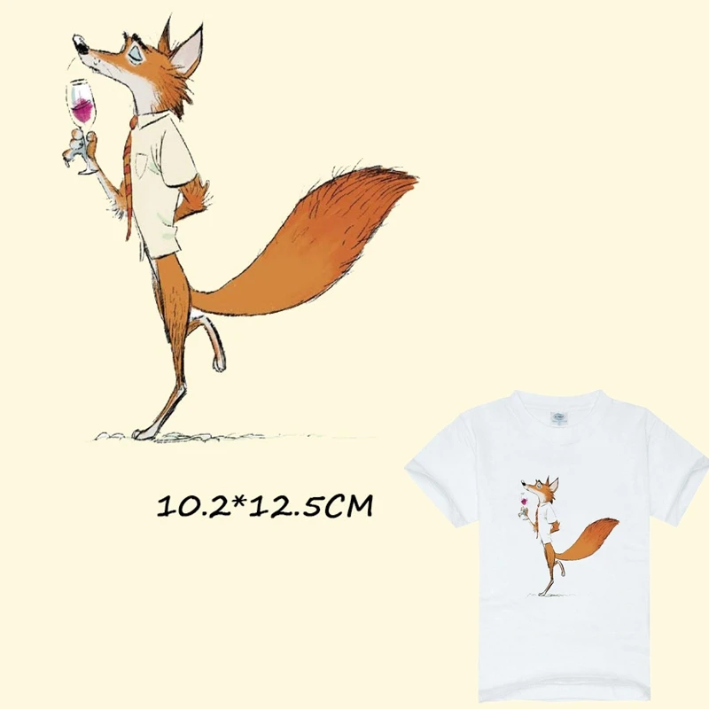 Мультяшные пластыри с лисьим напитком и красным вином для детей одежда сделай