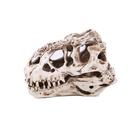lifelike resin specimen of dinosaur skull of tyrannosaurus rex dinosaur skull fossil t rex skull crafts home aquarium decor