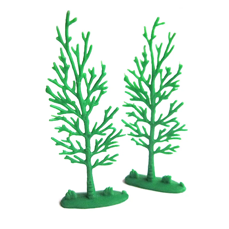 

5pcs Montessori Sensory Toys Plastic Tree Miniature Plant Craft Micro Landscape Educational DIY Decor Scenery Model I1064H