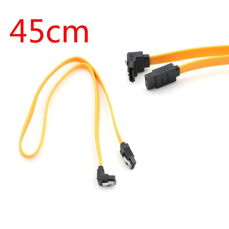 Компьютерные кабели и разъемы 45 см SATA 3 0 III SATA3 6 ГБ/сек. SSD жесткий диск кабель для