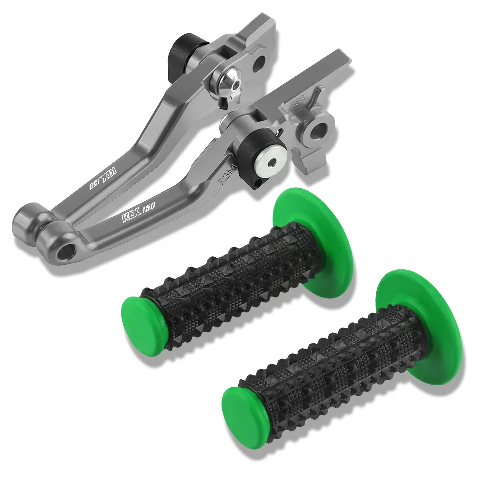

Dirt Bike Motorcycles Handle grips handlebar grip Brake Clutch Lever FOR KAWASAKI KLX150S 2009 2010 2011 2012 2013 KLX150BF 2016