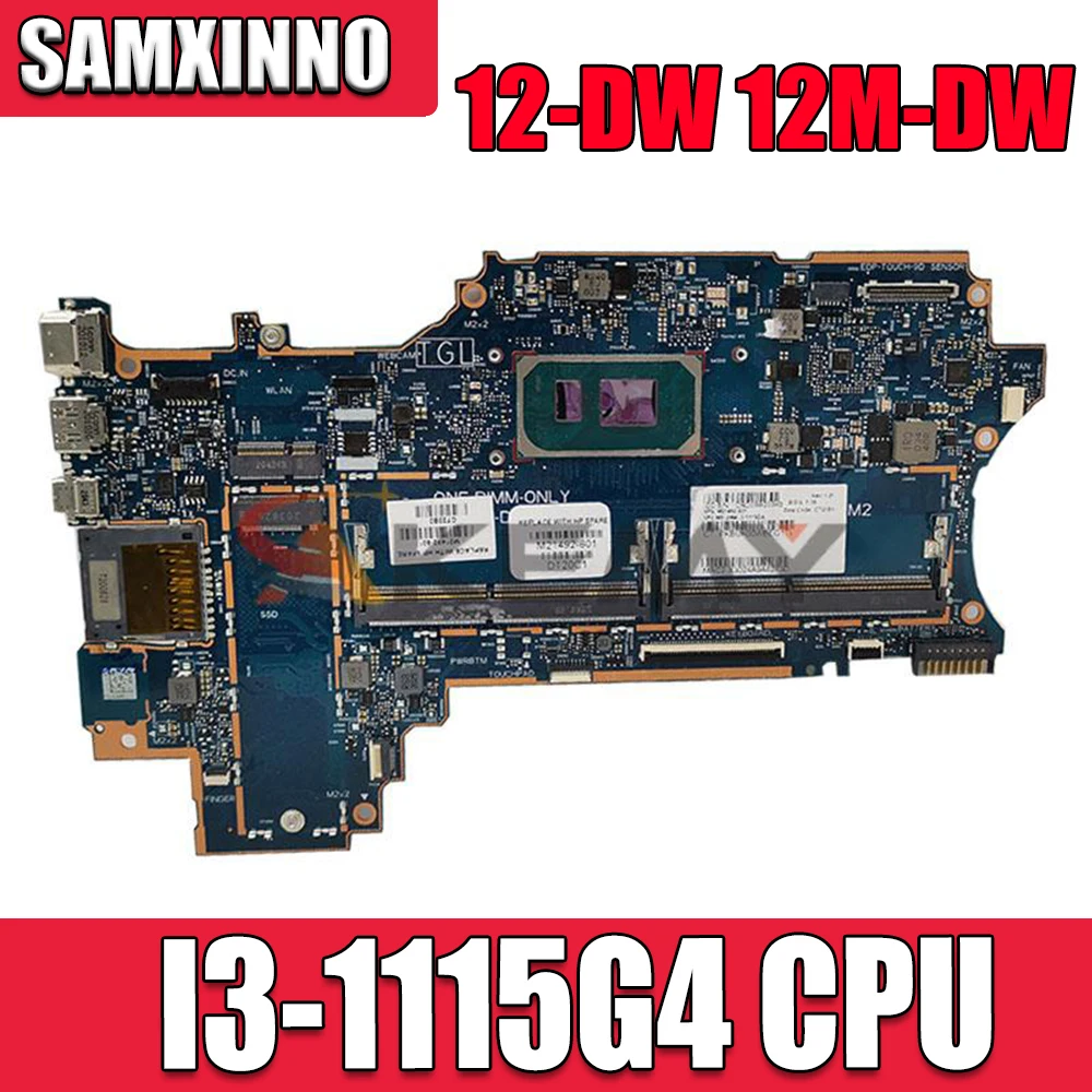 

Материнская плата для ноутбука HP 12M-DW 12M-DW 6050A3202801 с/I3-1115G 4 CPU