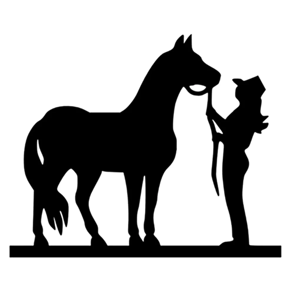 

Love My Horse Car Decal Horse Float Trailer Girls Sticker Beautiful Car Styling