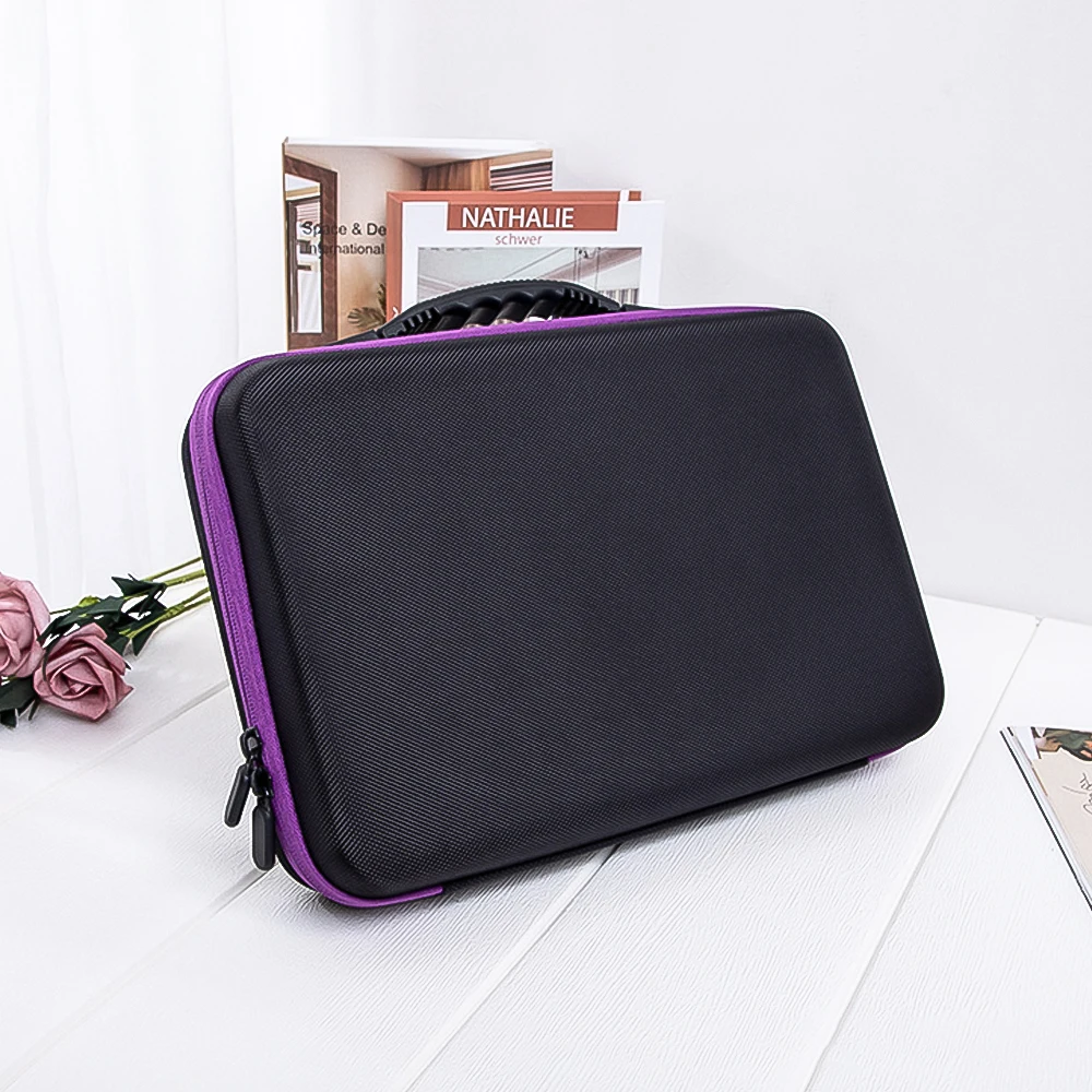 Чехол для хранения эфирных масел 60 бутылок переносная дорожная сумка органайзер