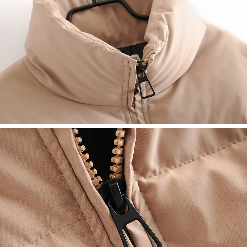 

Women Winter Coats Female Warm Elegant Coat Jacket Thick Casual Parkas Short Street Outerwear Loose Cotton Clothes EU Size FL147