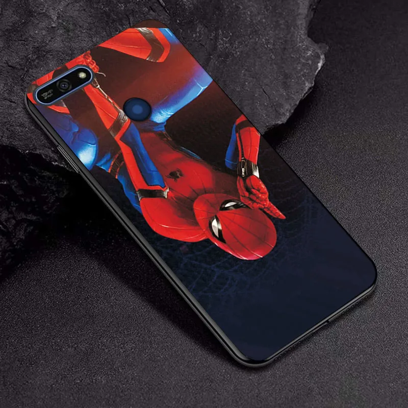 Черный чехол ТПУ для huawei Honor 7A 5,45 7A Pro 5,7 7C ру 5,7 7C 5,99 чехол для телефона для Y5 Y6 Prime чехол Y5 Lite чехол-накладка - Цвет: TPUBLK523