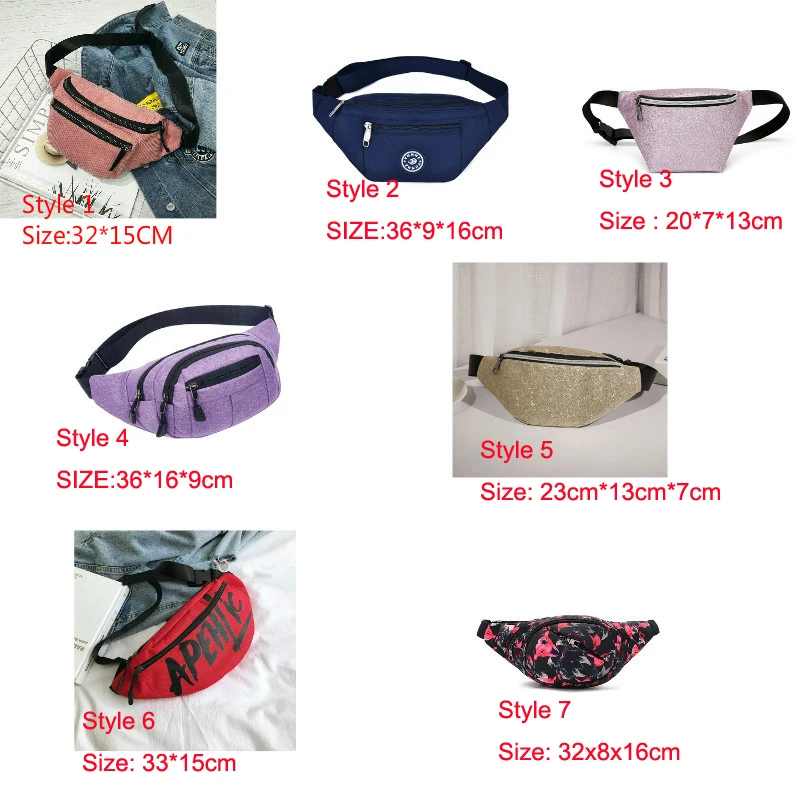 

Fashion Corduroy Fanny Pack Women Waist Bag Belt Money Travel Sport Bum Bag