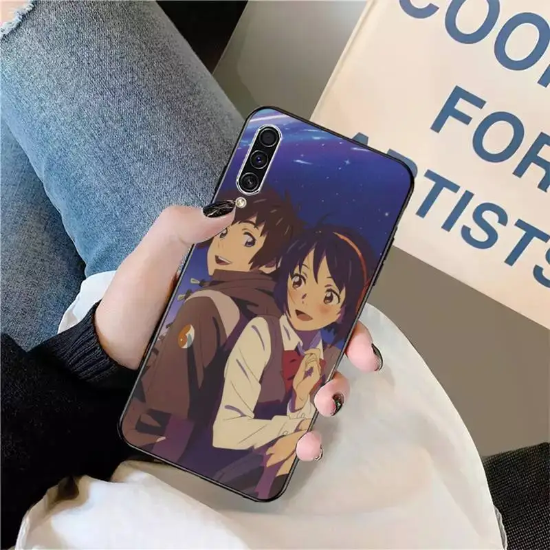 

Your Name japanese anime manga Phone Case For Samsung galaxy A S note 10 7 8 9 20 30 31 40 50 51 70 71 21 s ultra plus