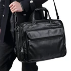 Большая Дорожная сумка для мужчин, мужская сумки-почтальонки из натуральной кожи А4 Ducu, мужская сумка для ноутбука 17 дюймов, кожаный портфель