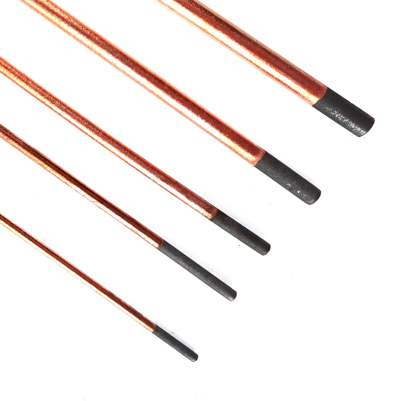 5pcs Round Arc Air Gouging Carbon Rod Bar 4-10mm Welding DC Gas Gouging Gun Electrode Graphite Rods Soldering Supplies