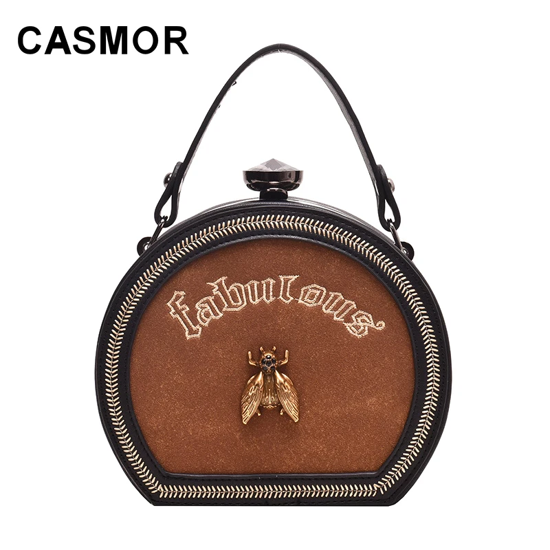 CASMOR женские сумки 2019 новая круглая сумка мессенджер брендовая дизайнерская