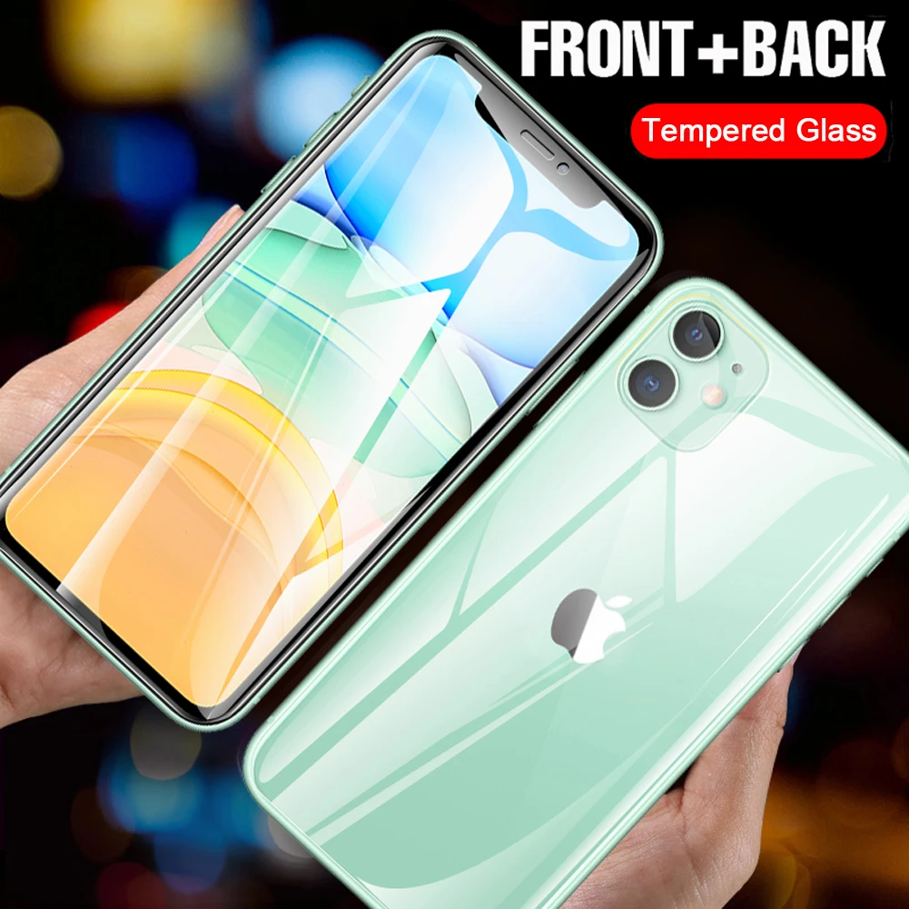 Jetjoy для iPhone 11 Pro Max передняя + задняя объектив камера пленка закалённое стекло