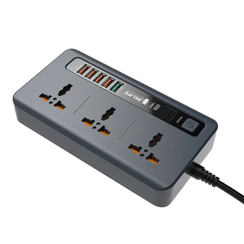 RELIFE 3 Мощность гнездо 5 usb кабель для быстрой зарядки Порты и разъёмы